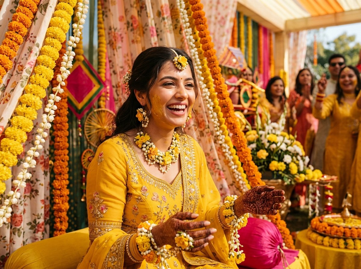 Haldi Ceremony Bridal Look